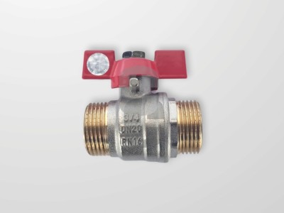 Кран сферичен с перка 3-4 м.м.